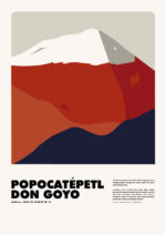 Popocatépetl / Don Goyo – Graphic Mountains by Sr. Bermúdez