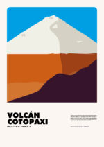 Volcán Cotopaxi – Graphic Mountains by Sr. Bermúdez